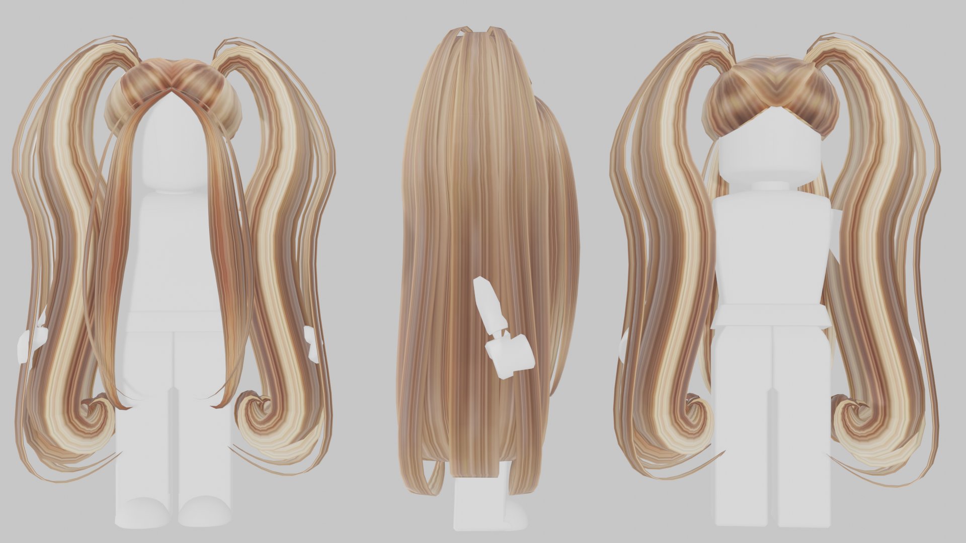 Alicia Ponytail in Blonde - Roblox