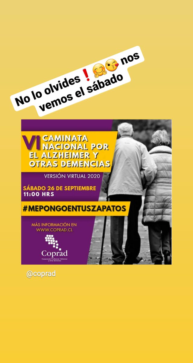 Laevearavena's tweet photo. ⭕En el marco del #DiaInternacionalDelAlzheimer esta noche a las 22:15 en Radio Bio Bio🎙📻 @biobio 99.7 fm conversa Benjamín Chacana @b_chacana_p Dirct. Ejec. #COPRAD @ChileAlzheimer ¡No se lo pierdan!❗ @ASlachevsky @Cmyn_UMemoria @gerochile https://t.co/euaoS0XMEA