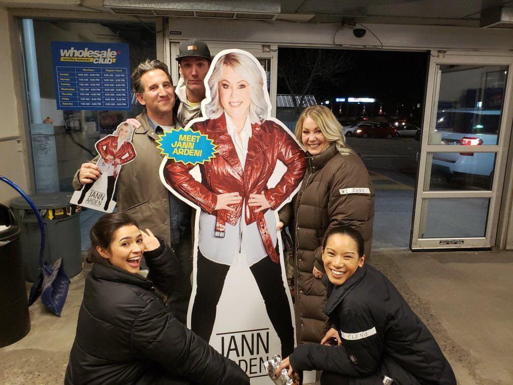 Elena Juatco (@elenajuatco) on Twitter photo The book launch scene was <a href="/jannarden/">Jann “stop live horse export” Arden</a>’s last day on set and we wrapped at 3AM. She stole this cardboard cut out and it has been keeping her company through the pandemic and scaring away the bears. 🙏🙏 #JANNonCTV The book launch scene was <a href="/jannarden/">Jann “stop live horse export” Arden</a>’s last day on set and we wrapped at 3AM. She stole this cardboard cut out and it has been keeping her company through the pandemic and scaring away the bears. 🙏🙏 #JANNonCTV