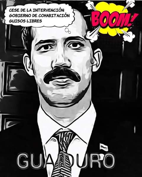10milleniun's tweet photo. Guaido, his family as well as his entire troop of thieves have become billionaires with what they are sent! Venezuelans do not receive that help !!!!  #MaduroGenocide 
#MUDsocialist 
#TrumpHelpUS
@realDonaldTrump
@POTUS https://t.co/74SykIFBOl