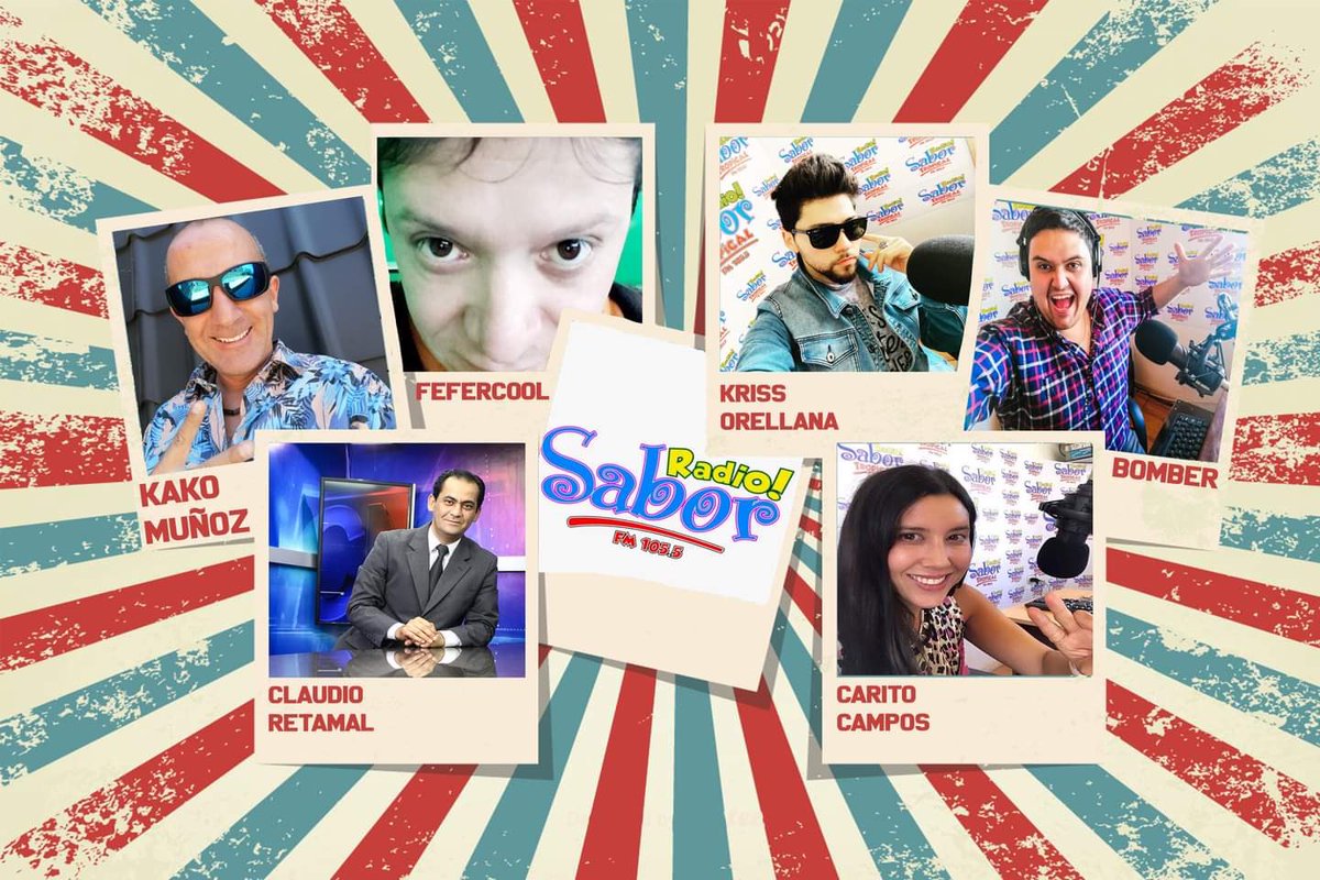 Para finalizar la jornada, Saludamos afectuosamente a cada uno de los integrantes de Radio Sabor FM en el #DiaDelTrabajadorRadial. 
Cada día llevamos las buenas vibras, informaciones, datos, alegrias y todo el sabor de la Más Escuchada, Siempre contigo.