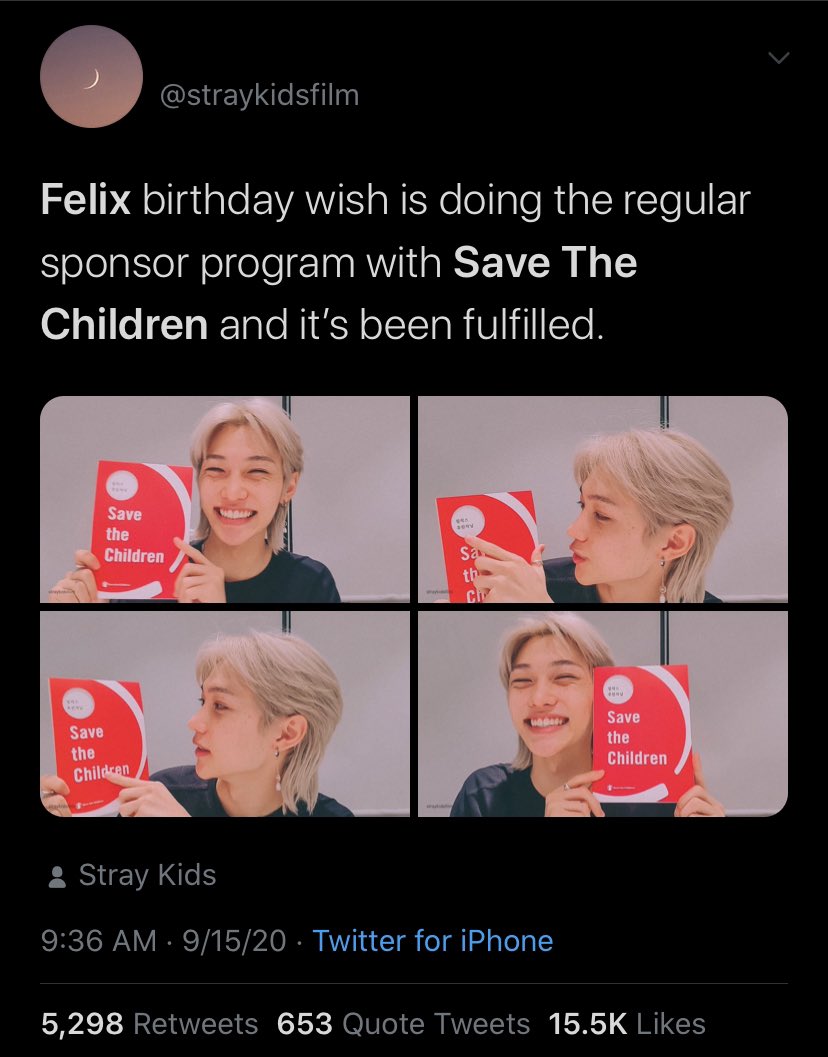 Felix and Save the Children 
