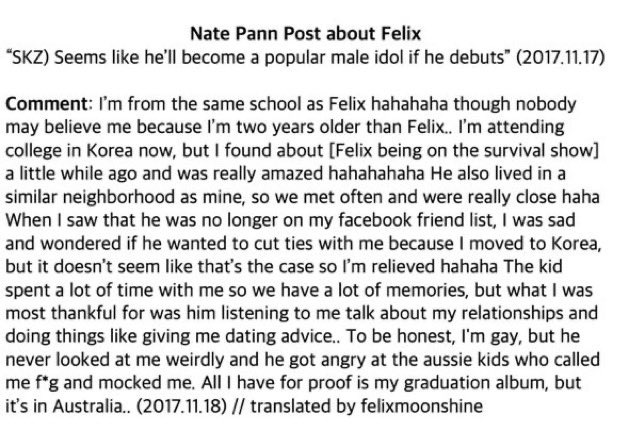 Felix defending his gay friend and giving him dating advice