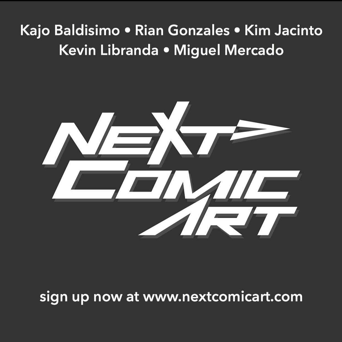 Hi everyone! Gearing up for all the online comic conventions! Sign up for our newsletter at nextcomicart.com 😄 Thank you!
