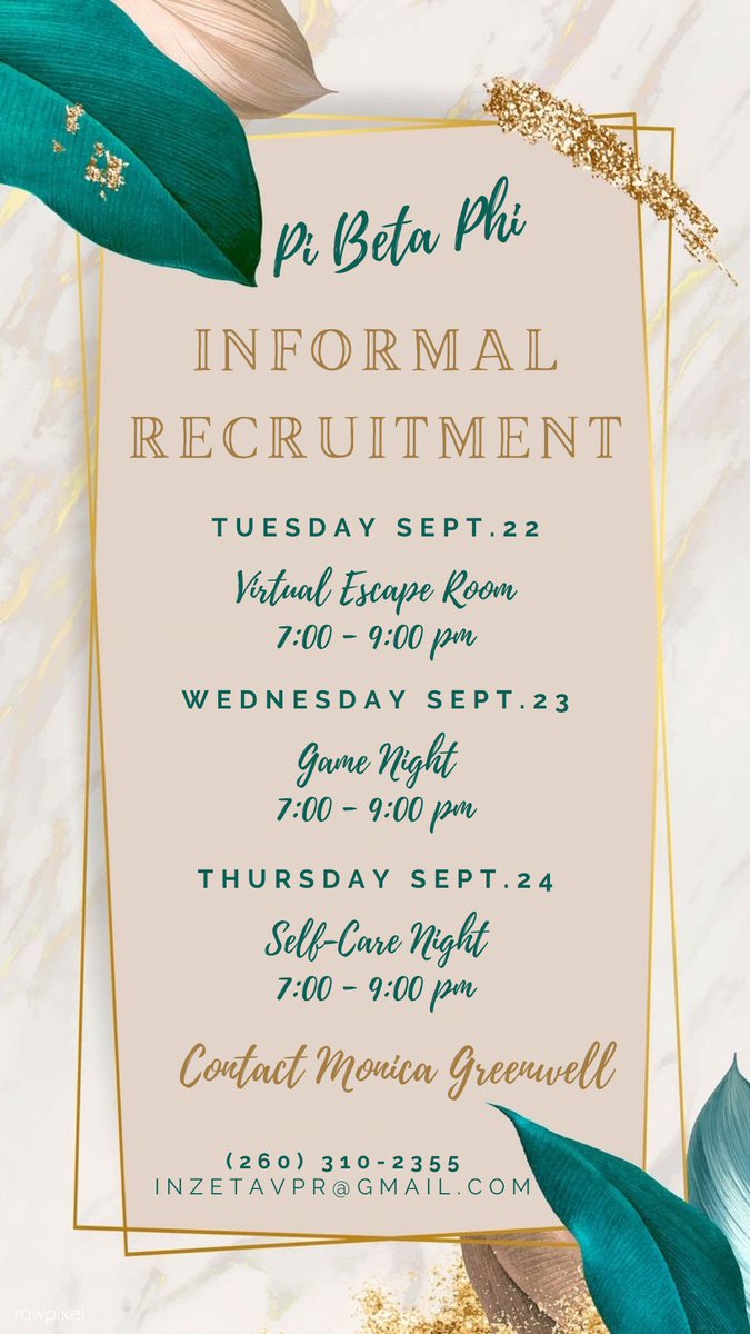 ➳ ɪᴛ’s ғɪɴᴀʟʟʏ ᴛɪᴍᴇ! ᴄᴏᴍᴇ ᴊᴏɪɴ ᴘɪ ʙᴇᴛᴀ ᴘʜɪ ᴛʜɪs ᴡᴇᴇᴋ ғᴏʀ ɪɴғᴏʀᴍᴀʟ ʀᴇᴄʀᴜɪᴛᴍᴇɴᴛ! ➳