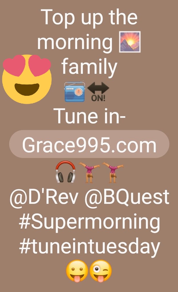 GRACE_955's tweet photo. #wakeup Nigeria
@AdesojiAdesina #D'Rev #BQuest https://t.co/qole7DdvvZ