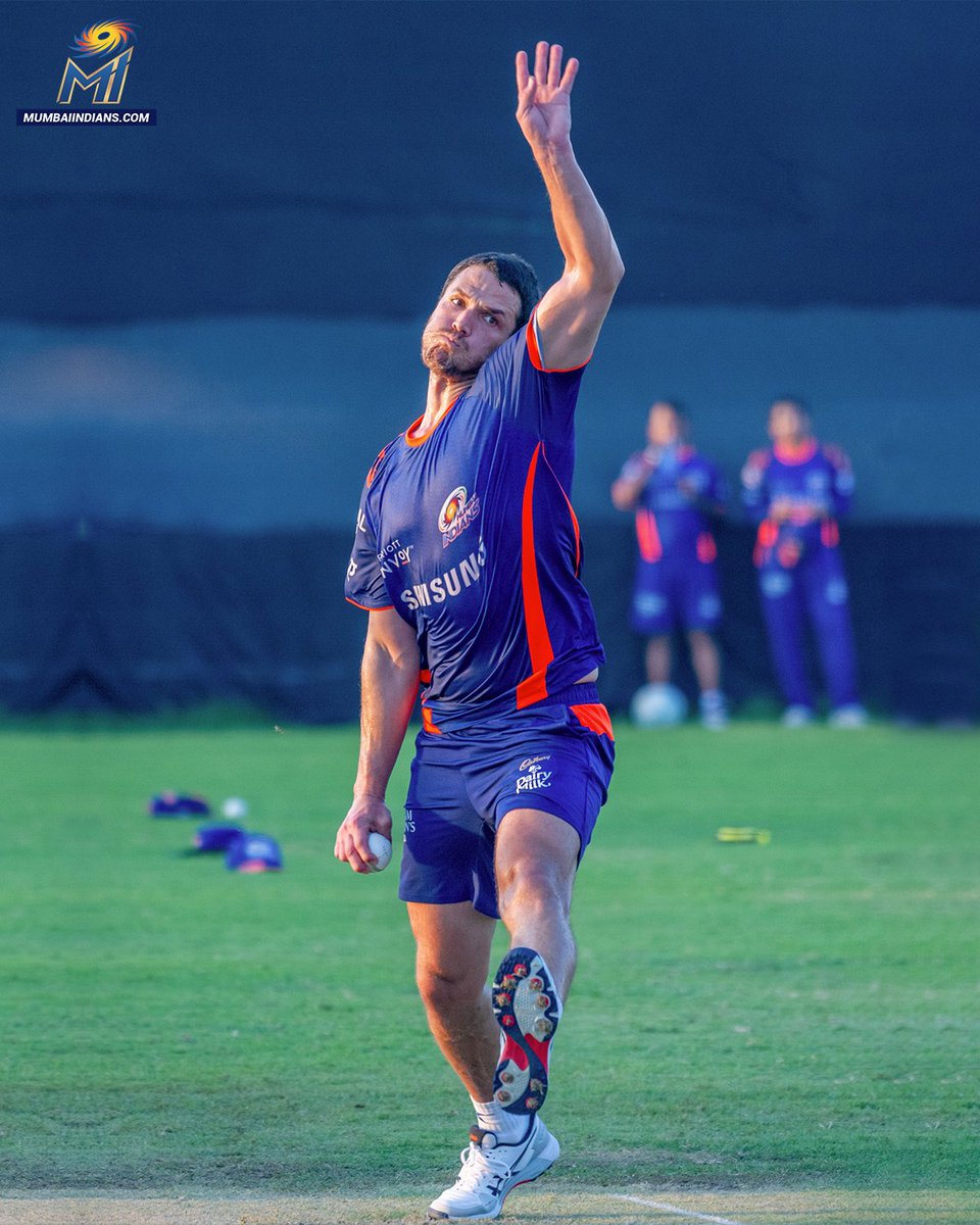 mipaltan's tweet photo. 👀 Getting there 🔥🏏

#OneFamily #MumbaiIndians #MI #Dream11IPL https://t.co/qrwQezse7S