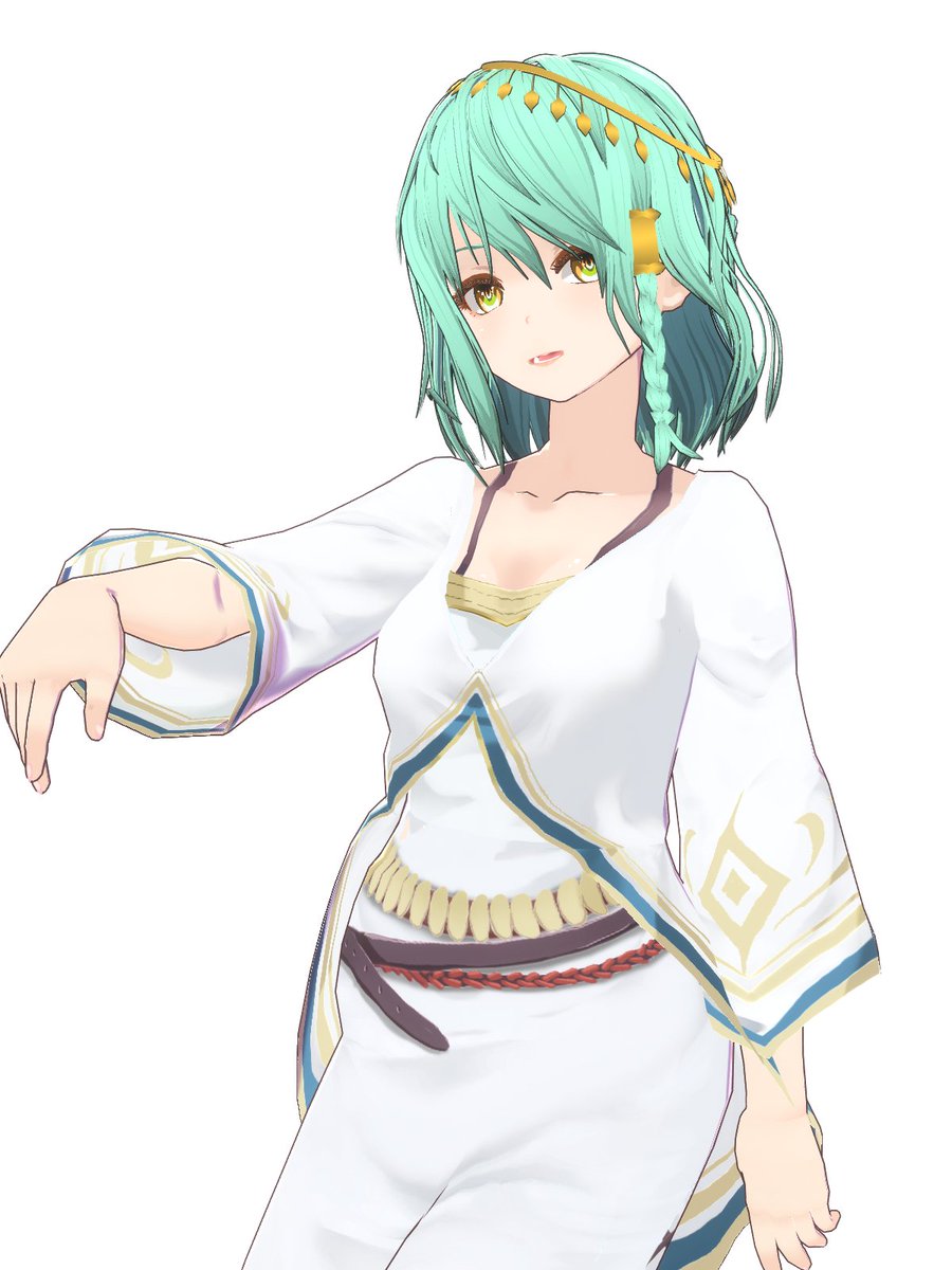 ふぃくしょん Astarte Astarte2のアステルテを3dモデルにしました 無印ではビジュアルが存在しませんでしたが マイクラテクスチャでビジュアルを作成しました そして今回 遂に3dモデルになりました 私の思い描く アスタルテはこんな感じです