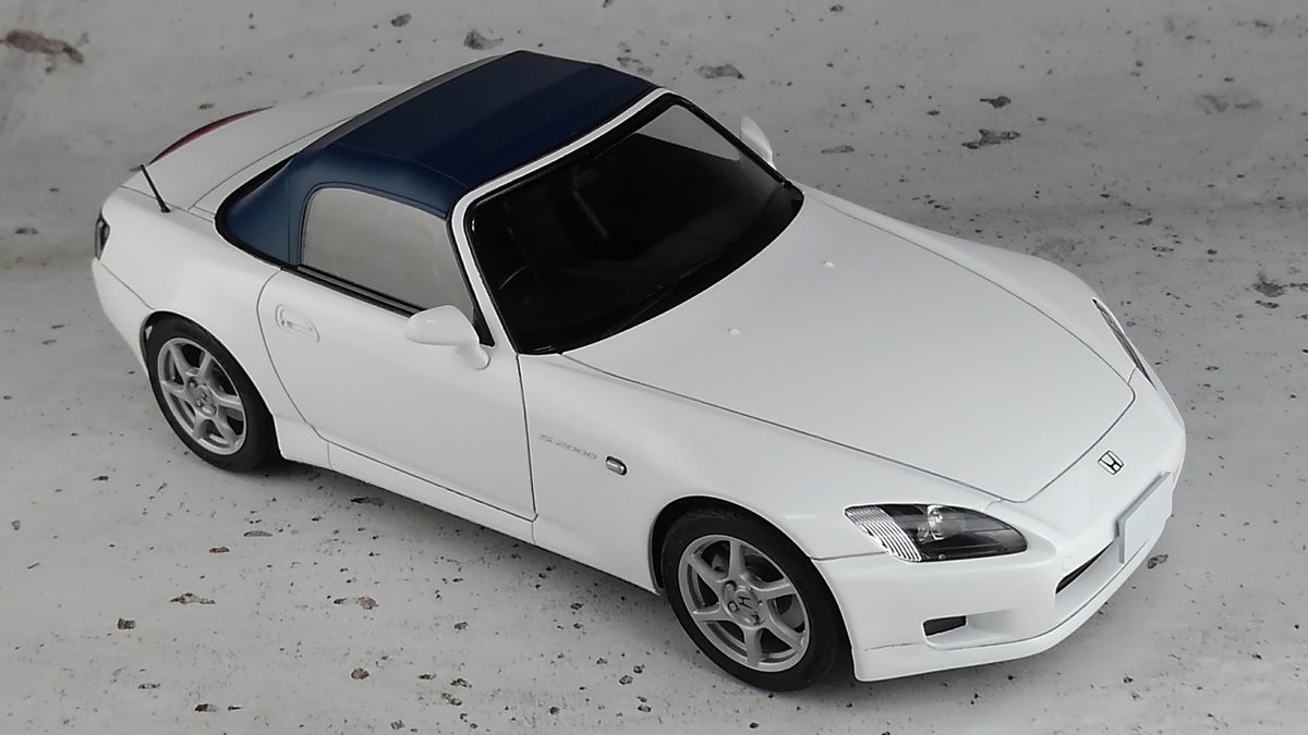しゅう 4ds2k タミヤ1 24 Honda S00完成 リップの追加と 車高とツラの微調整など ボディは缶スプレーの白を吹いて クリアコートなしでコンパウンドで軽く磨いただけのお手軽仕上げです 幌 はmr カラーのフタロシアニンブルーに微量の黒を混ぜた色 しゅう 4ds2k タミヤ1 24 Honda S00完成 リップの追加と 車高とツラの微調整など ボディは缶スプレーの白を吹いて クリアコートなしでコンパウンドで軽く磨いただけのお手軽仕上げです 幌 はmr カラーのフタロシアニンブルーに微量の黒を混ぜた色