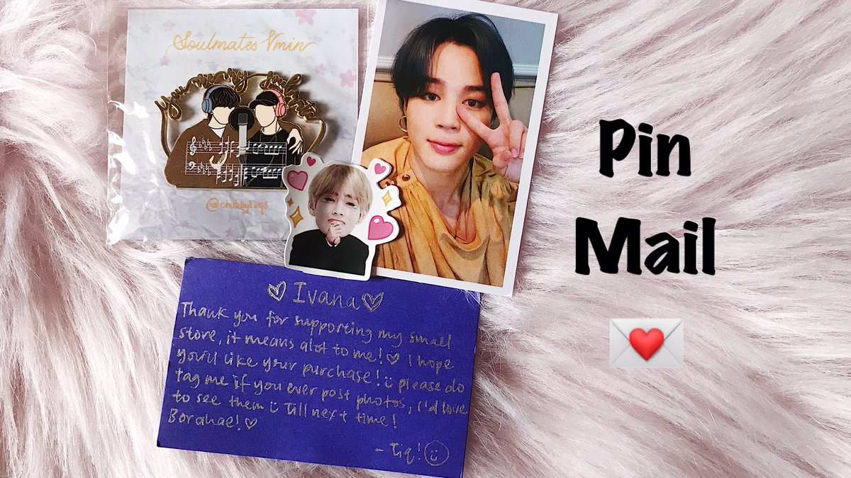 LittleNoonaPH's tweet photo. #LittleNoonaPinMail 💌 

Today’s pin mail is from Singapore and it’s a VMIN! 🐯🐥 

@chubbytxqs, thanks so much for creating this cute VMIN pin. i love it so much! too soft for these soulmates. 💖

#BTSpins #Taehyung #Jimin https://t.co/O9buNIC0wS