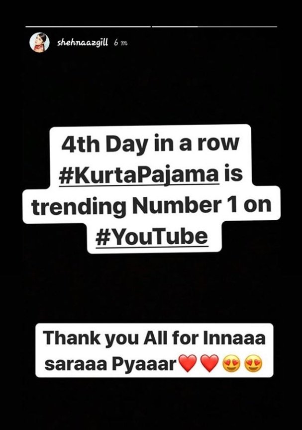 Trending trending  And Jassie Gill , youtube India promoting it  #KurtaPajamaHits100M