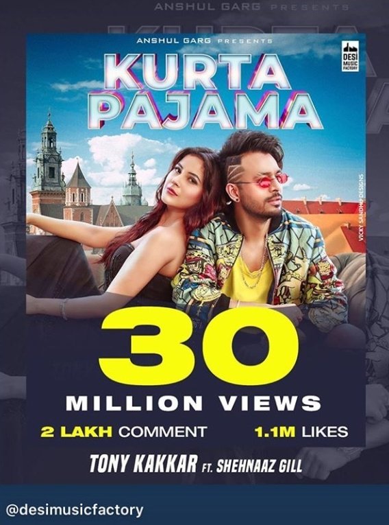 Okay with all of this it soon completed 30M Isn't it like our baby growimg each passing day #KurtaPajamaHits100M
