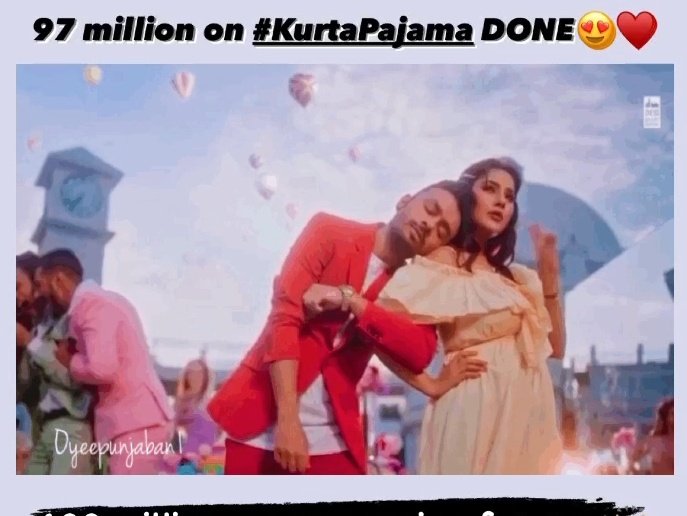 So, with all of us streaming and promoting, neutral audiences loving and enjoying it...Kurta Pajama covered 99 freakin' millions  #KurtaPajamaHits100M