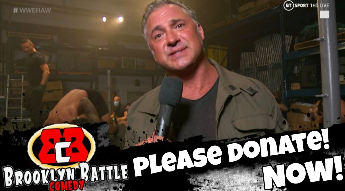ShawnTragedy's tweet photo. One Hour Left!
Please #Donate to @battle_comedy
https://t.co/51hAM8iFIm
W/ @THEonlyMVYoung & @NickStappOkay
Also, #Secret #Perk from @FeliciaRoseRaw
#SupportIndieFilm #SupportIndieWrestling
#SupportSexWorker
#wrestling #comedy #Brooklyn
#wwe #AEW #IWTV #ROH #ImpactWrestling https://t.co/2VBCBKKIvC