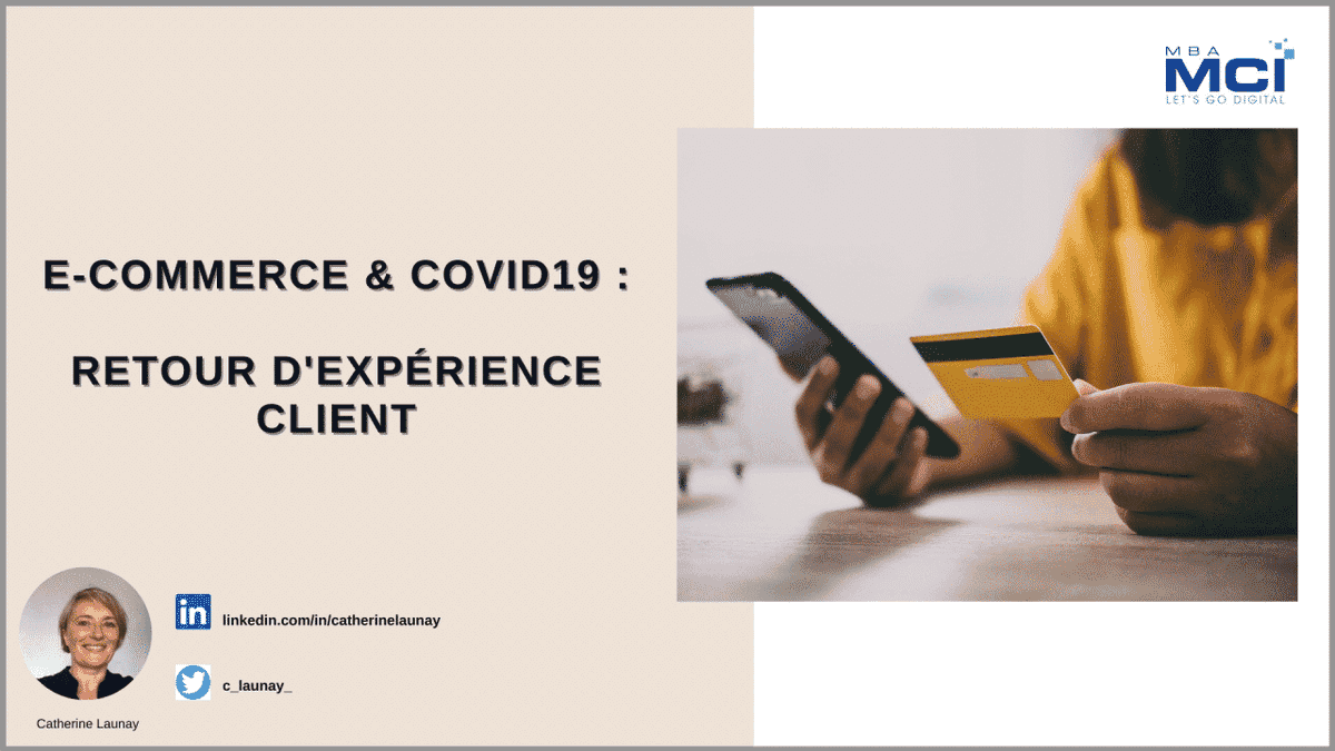 E commerce et Covid19 : retour d’expérience client

Les Français, à cause du Coronavirus, ont davantage acheté sur des sites E-commerce. Découvrons ensemble leur retour d'expérience.👇👇👇

#mbamci #ecommerce #CX #ux 

 buff.ly/2FDVAhk via @MbaMci
