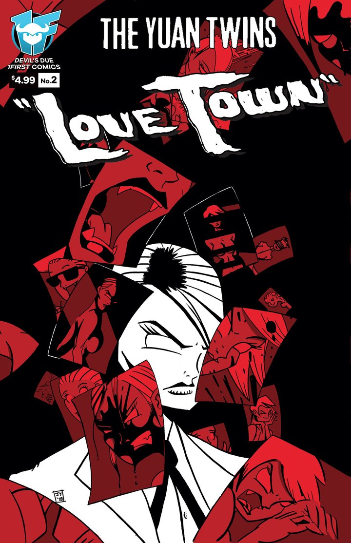 TheYuanTwins's tweet photo. @STLakata @NuclearPwrComic @Fanbase_Press The hardcover of our series LOVE TOWN is about to hit the shelves, so we're pretty jazzed about that! #indiecomics #noir #vampire #1FirstComics https://t.co/PvEGJKXePO