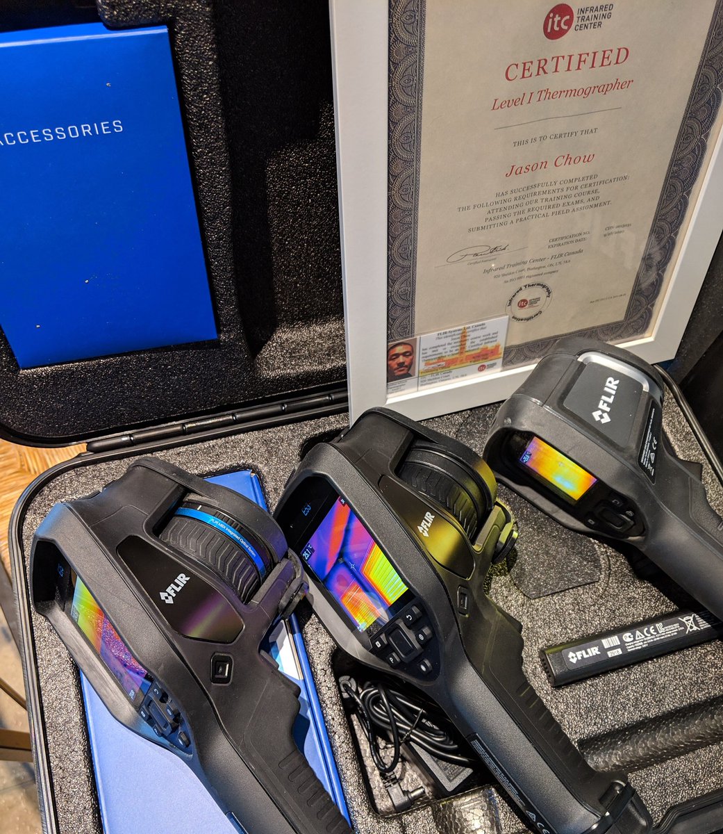 YYCHomeInspectR's tweet photo. ITC / Flir Systems certified.  Over $30k invested In Professional Infrared Cameras and Training Certification.

#flirsystems #flir #infrared #ITC #itccertified #infraredcamera https://t.co/2FDRpsGC4L