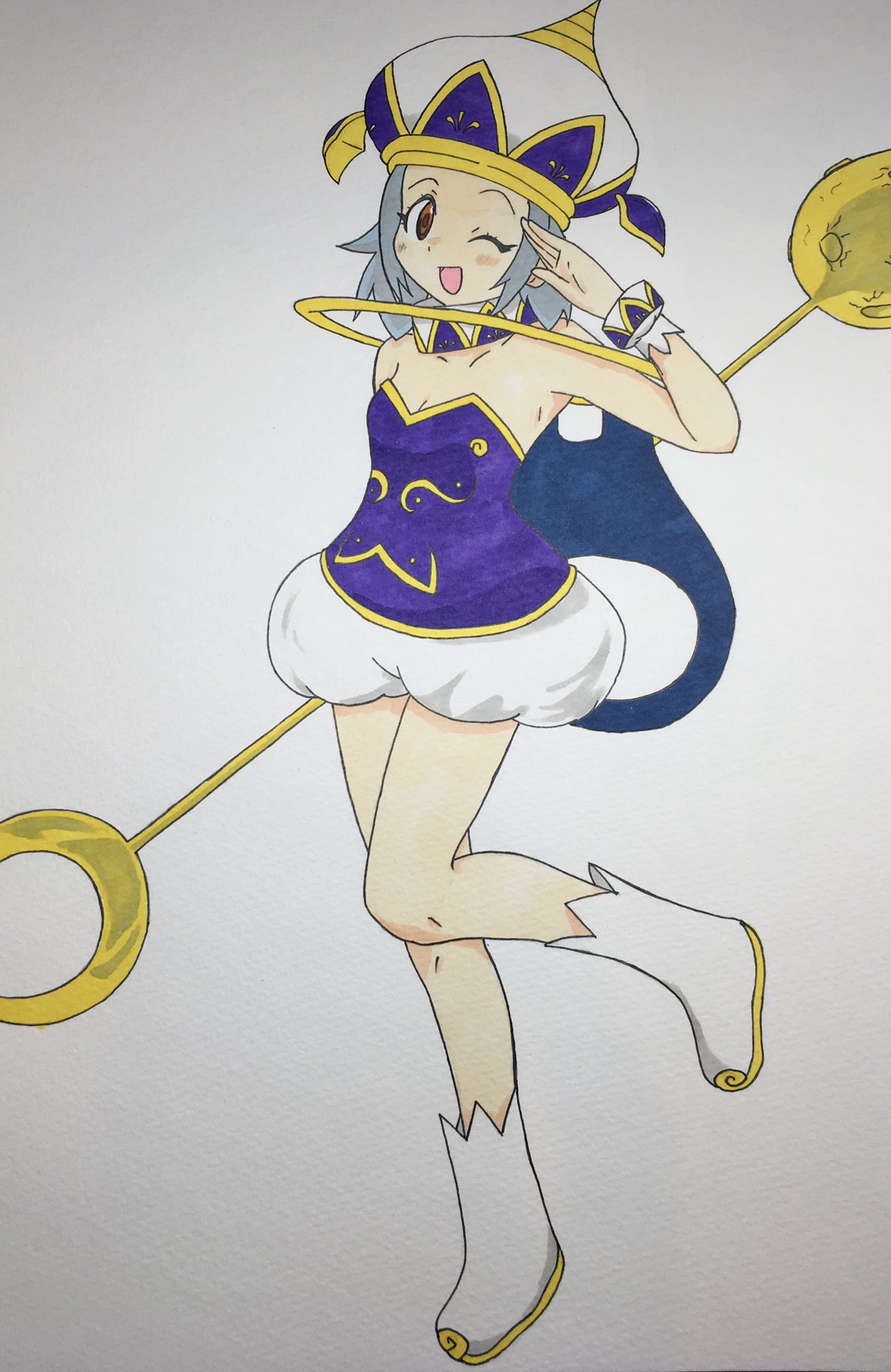 えるふ@ on X: 前に描いたアンゴル＝モアちゃん！ 実はケロロ軍曹が一番好きなマンガであったりもします！ #イラスト #ケロロ軍曹  #絵描きさんと繋がりたい t.cowAWdhJfnpS  X
