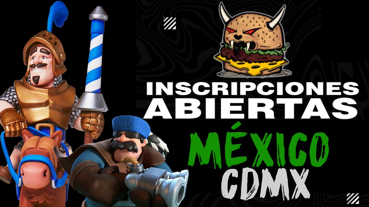 PTC Liga Hamburguesa Con Queso México🍔🧀 +🏳️🌈 (@hamburguesaqmx) on Twitter photo ABRIMOS 💎 INSCRIPCIONES 🏁
para LIGA 🏆 Hamburguesa🍔 Con Queso 🧀 México 🇲🇽. Después de un tiempo 🕒 de desconectarnos de Clash Royale por fin regresamos con todo pero ahora sí con todo... En época de LIGA de CRL⚡
Información al MD📩
Gracias por todo 👍👑.
<a href="/ClashRoyaleES/">Clash Royale ES</a> .🇲🇽🇲🇽 ABRIMOS 💎 INSCRIPCIONES 🏁
para LIGA 🏆 Hamburguesa🍔 Con Queso 🧀 México 🇲🇽. Después de un tiempo 🕒 de desconectarnos de Clash Royale por fin regresamos con todo pero ahora sí con todo... En época de LIGA de CRL⚡
Información al MD📩
Gracias por todo 👍👑.
<a href="/ClashRoyaleES/">Clash Royale ES</a> .🇲🇽🇲🇽