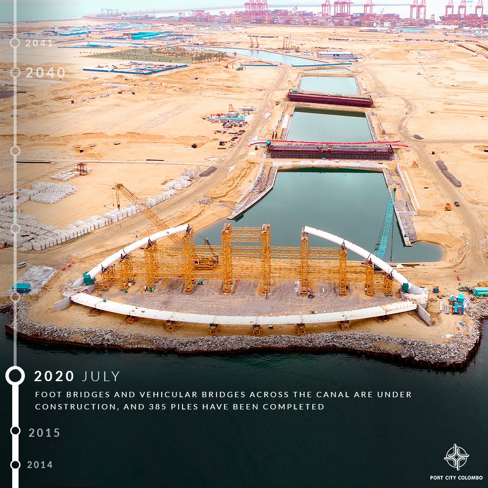 PortCityColombo's tweet photo. #portcitycolombo #portcity #Colomboportcity #monthlyprogress #Ocean #Progress #mothernation #srilanka #cmb #lka https://t.co/CEqJ6KPvcg