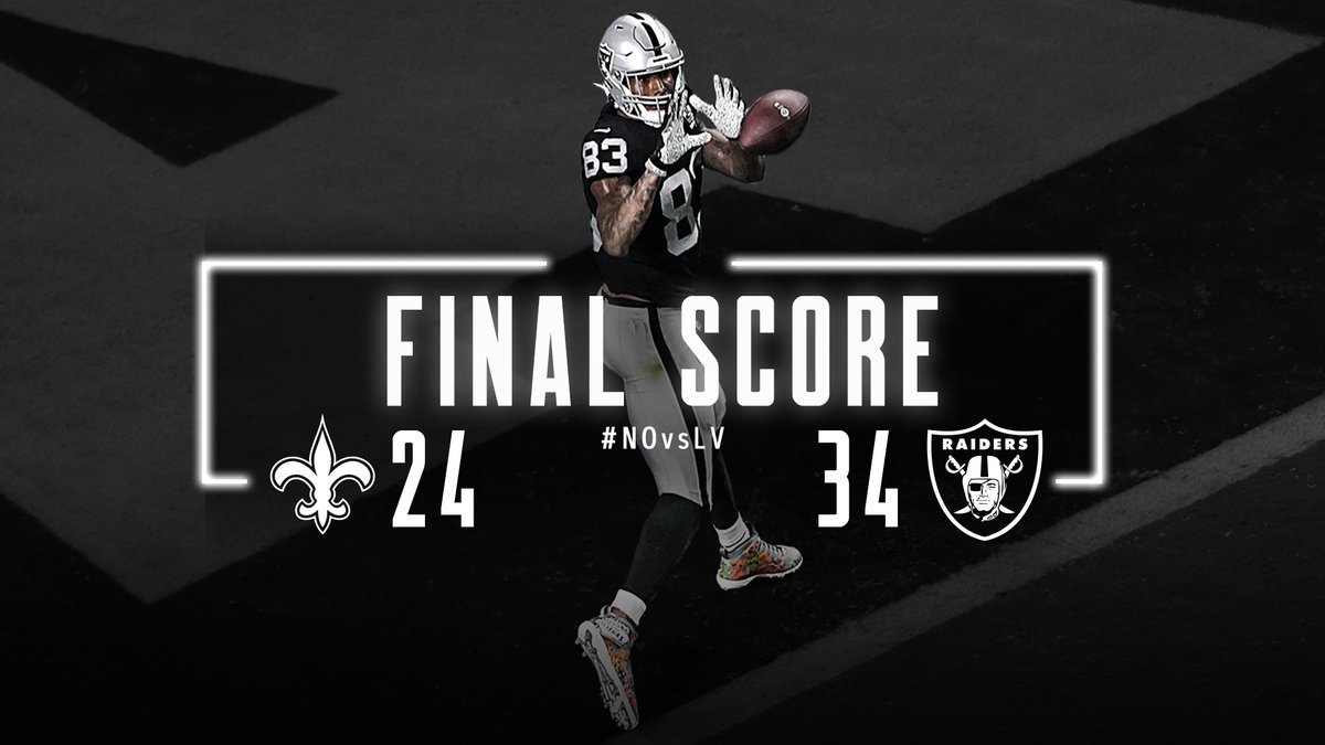 NFL on X: FINAL: The @Raiders improve to 5-3! #LVvsLAC