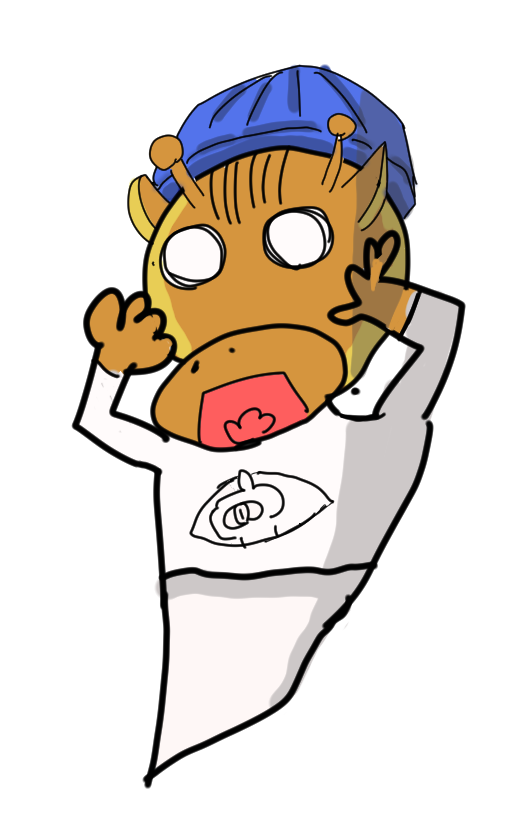 りむるもどき Plottアニメ応援支部 على تويتر 投稿イメージ３ おらは死んじまっただー キリン お化け