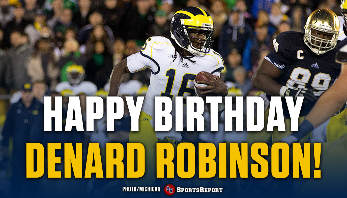  Fans, let\s wish legend Denard Robinson a Happy Birthday! 