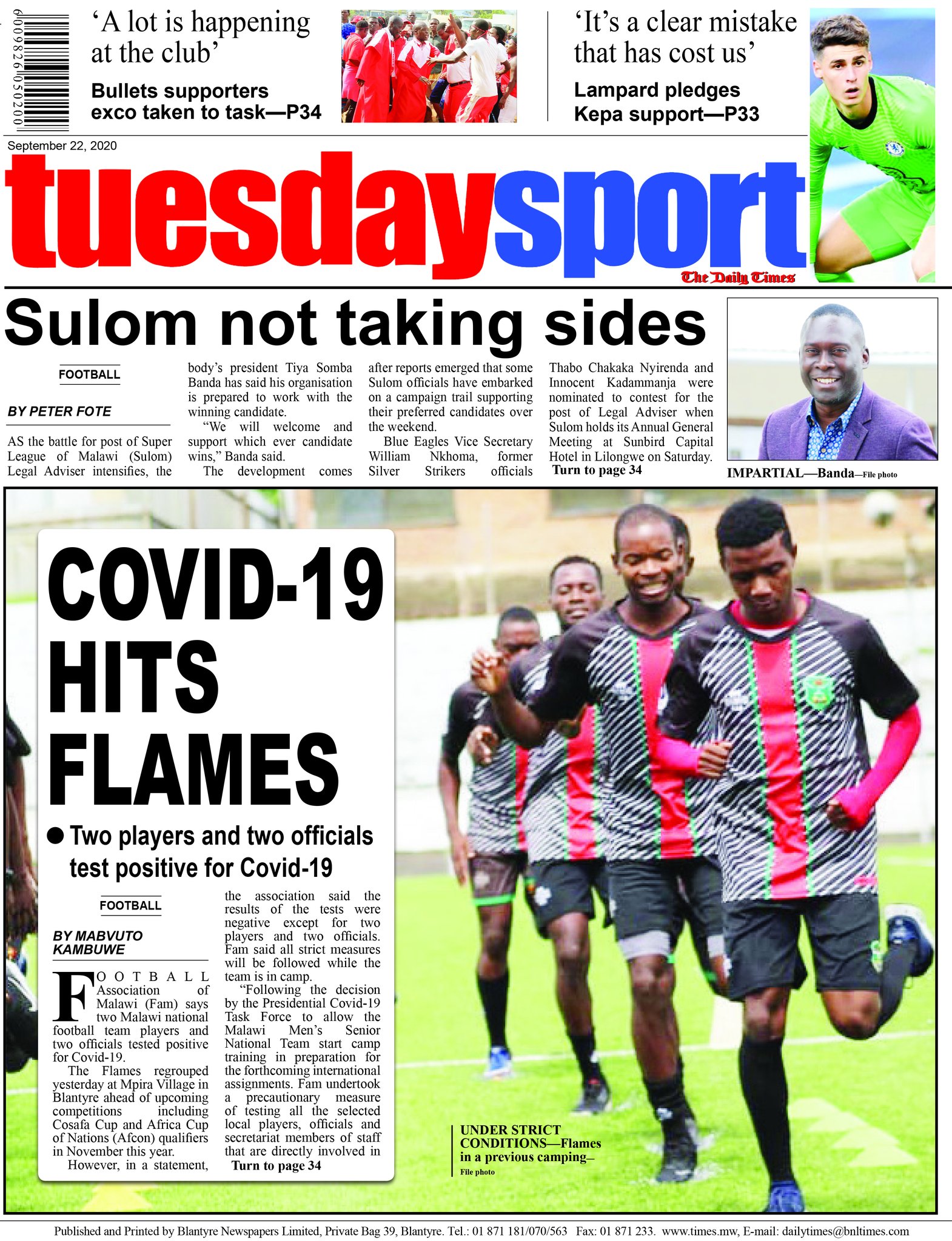The Flames (Malawi) News - Page 4 of 4 