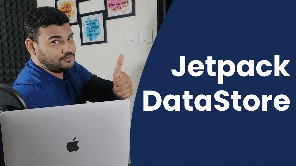 ProBelalKhan's tweet image. Next Video is Out ๐
We will implement Jetpack DataStore to save the AccessToken Locally
Check it here: ๐๐youtu.be/r2McC4-2CoI
Make sure you FORWARD it to your Friends. Thank You โฅ๏ธโฅ๏ธ
#SimplifiedCoding #AndroidDevelopment