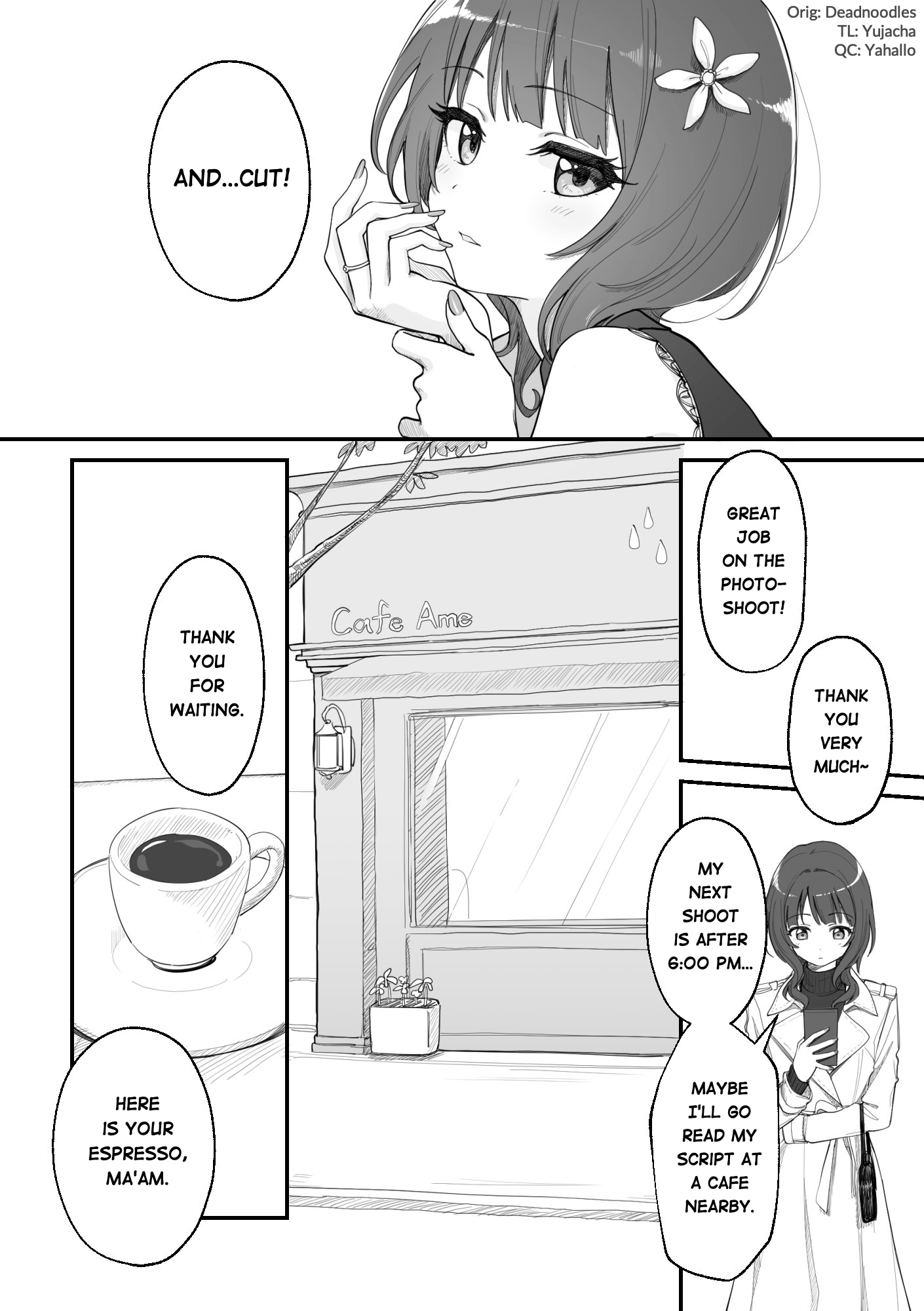 Yujacha차차 on X: [JP→EN TL] (KasuKari) you spoke only love Part 1 of 2  Original: Deadnoodles (@Deadnooodles) Translation & Typesetting: Yujacha  QC: Yahallo (@yahalloing) Part 2 in replies below ↓  t.coZXiHfoUbDm