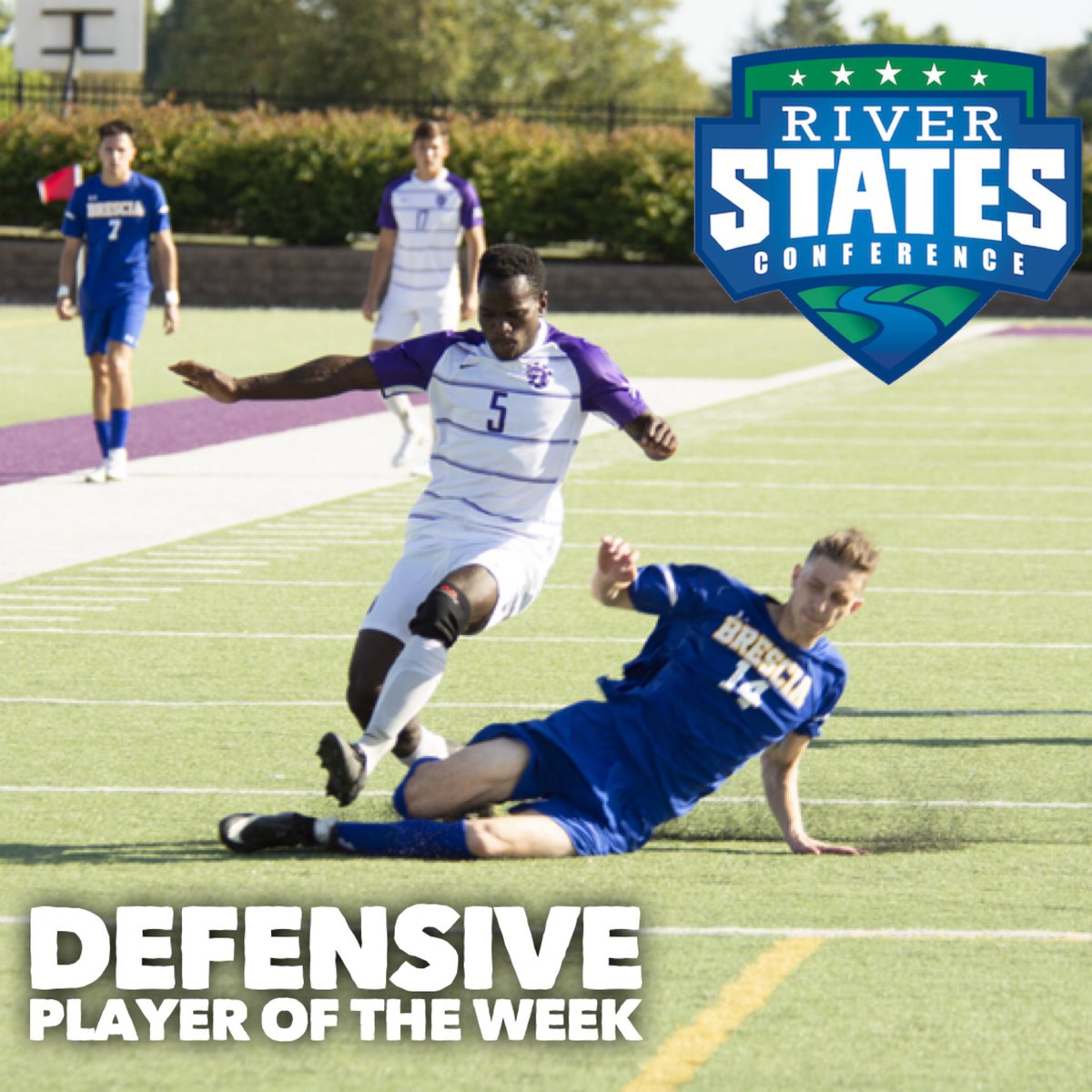 Bresciamsoc's tweet photo. Congrats to these guys and our program as we claimed both awards for the River States Conference. https://t.co/IIm9kfX6N4