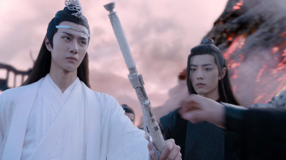 Wei Wuxian: I have give up my sword, oh no I don't like it but oh wellWei Wuxian: OMG LAN WANGJI HAS TO GIVE UP HIS SWORD OMG IS HE GONNA BE OKAY I AM FREAKING OUT