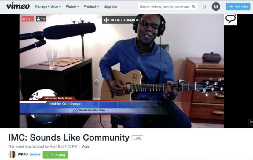 Sounds Like Community is a virtual series for artists &amp; activists to share &amp; connect to community. 🎤🎵✊SLC WILL BE BACK ON 9/30!! Is there an artist, organization, or topic you'd like to see featured? Let us know &amp; view past shows! ucimc.org/slc