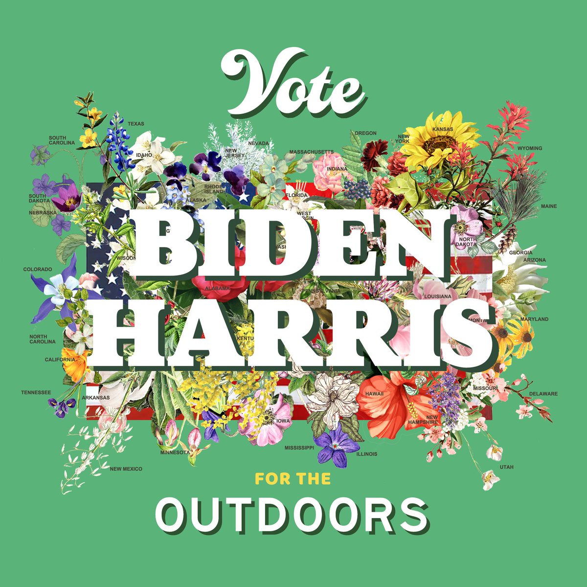 carolinegleich's tweet photo. I am endorsing @JoeBiden and @KamalaHarris for the outdoors, for our climate, and environmental and social justice. Join me and make an endorsement of your own using the link to the toolkit below:

https://t.co/8YWEl5rBmN https://t.co/MMo252eZco