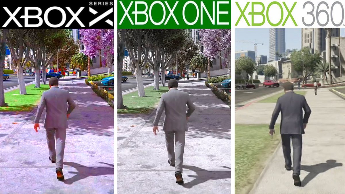 GTA 5 XBOX 360 VS PS5 COMAPAÇÃO GRAFICA! 