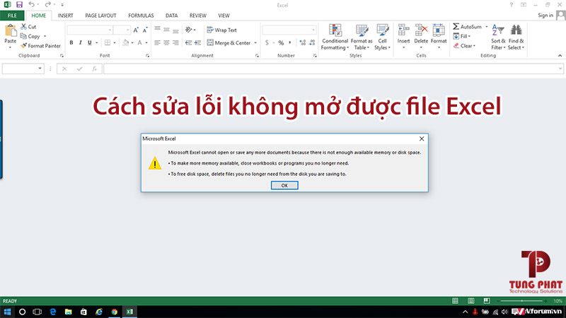 tungphatpc's tweet photo. 💥+6 Cách sửa lỗi không mở được file excel đơn giản nhất
👉Một số nguyên nhân gây ra lỗi
👉Cách sửa lỗi không được mở file excel
>Xem thêm: https://t.co/gK4Ts9hicm
CÔNG TY Tùng Phát Computer
☎️Hotline: 0777.668.568☎️
Website: https://t.co/1KEeye4XsG https://t.co/HagBDZG6an