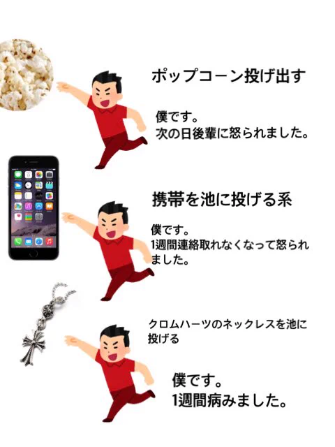 当てはまるのはどれ?酔っぱらいパターン一覧表‼