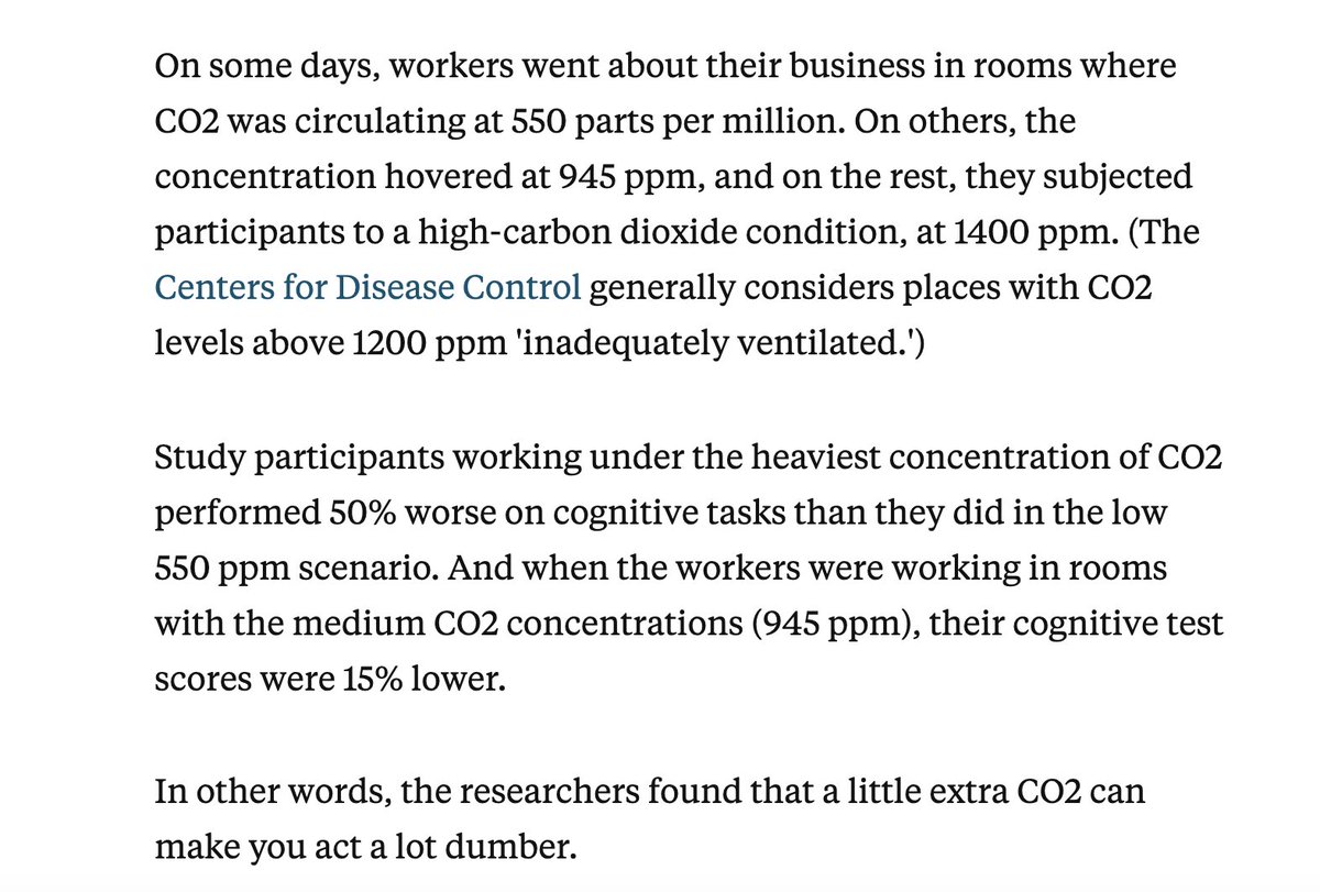 That CO2 is way too high, some studies see a 50% decrease in performance on cognitive tasks at that level:  https://www.businessinsider.com/office-air-co2-levels-making-workers-tired-2017-11