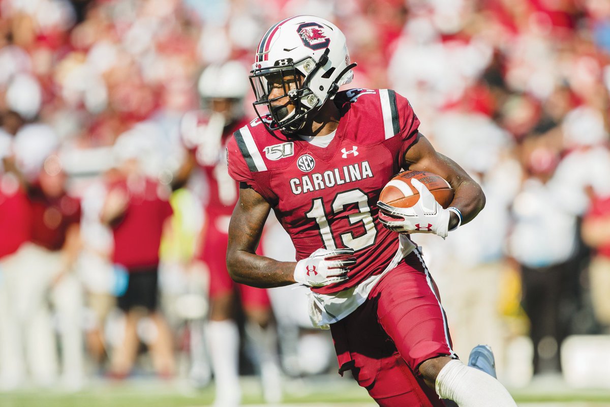 Round 9, Pick #136 - WR Shi Smith, South CarolinaDeebo Samuel. Bryan Edwards. Those names ring a bell? Smith should be next man up for the go-to USC role, which has been profitable despite some suspect offenses. I needed some WRs here and gladly pounced on some value prices...
