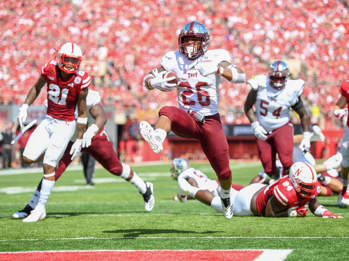 Round 16, Pick #249 - RB BJ Smith, TroyI guess everybody has forgotten about how good this Troy offense can be? They had a down yr last yr, but that was predictable and they should be back to their CFF goldmine ways in 2020. Smith's back in the RB1 for this high powered ...