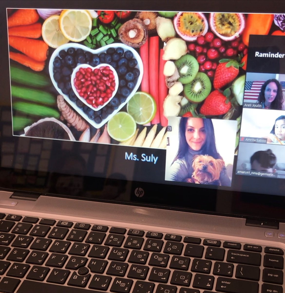 NMSKindergarten's tweet photo. Connecting across the continents virtually #KGWorldCulturesWeek @gemsnms_alkhail with enriched conversations and cross-cultural sharing. @Fatima_Martin @MichelleVerghe1 @Susanna_Porob @Raminde73660318 https://t.co/p2yfP7JNm5