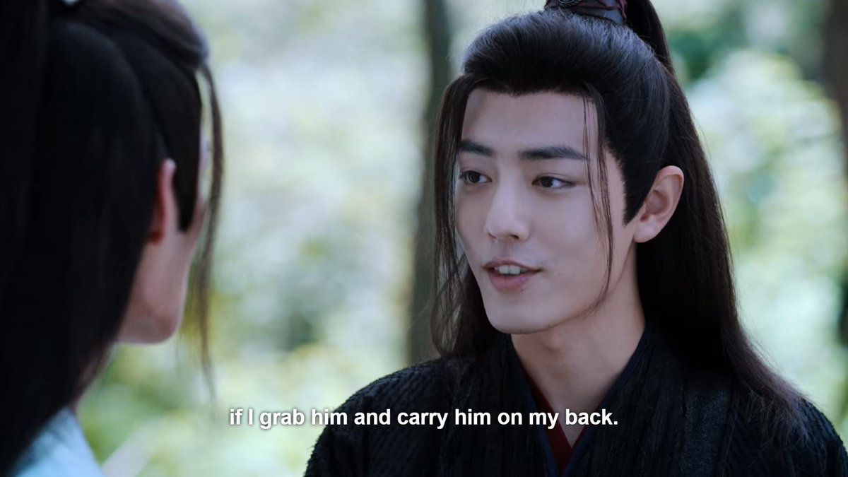 This is possibly the wisest thing Wei Wuxian has ever said in his entire life. I am so proud.