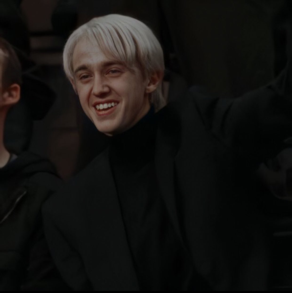 I JUST WOKE UP AND HAPPY BIRTHDAY TOM FELTON ILY 