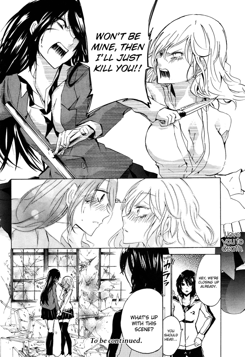 Redraw of this LOVE / DEATH page: 