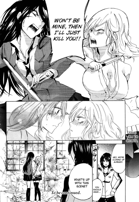 Redraw of this LOVE / DEATH page: 