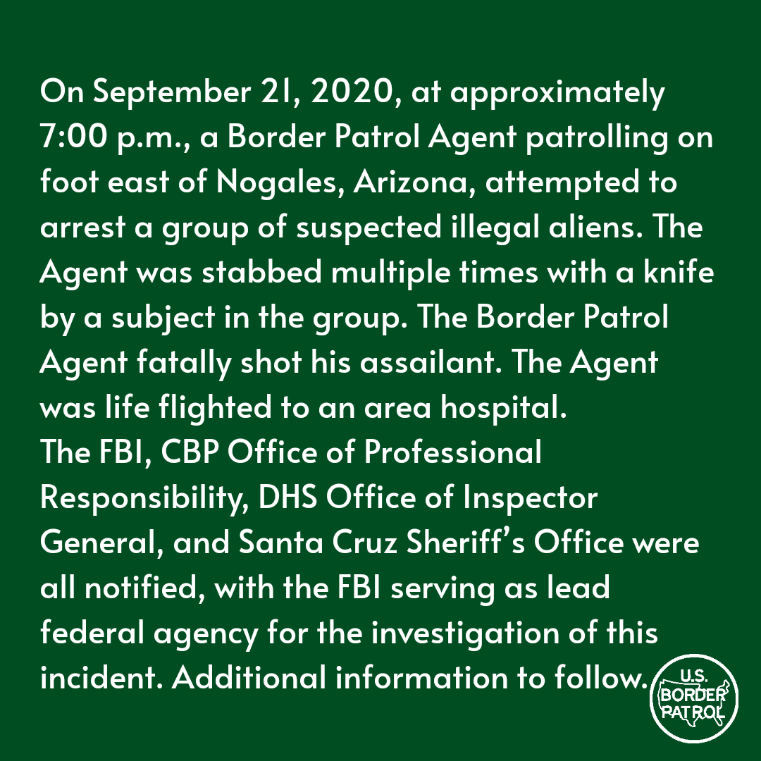 Chief Patrol Agent - Tucson Sector tweet media