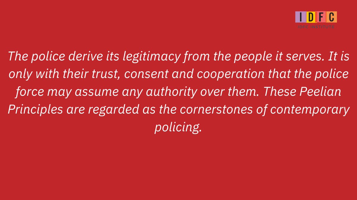 When talking about police reforms—it’s important to place trust of the citizenry as an important goal. This was also propounded by Sir Robert Peel—a pioneering figure of modern policing and police reform. (n/n)
