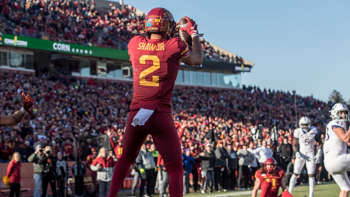 Round 26, Pick #409 - WR Sean Shaw Jr., Iowa StThis Iowa St team needs some receivers to step up after graduating some key targets. Charlie Kolar is banged up. ISU's beat reporters lead me to believe that Shaw has a chance to be the guy this yr, and at 6'6" he certainly looks..