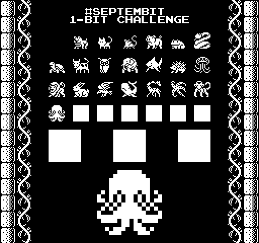PixelHache's tweet photo. #SeptemBIT 021 - octopus
#1bit #16x16 https://t.co/QuLRqUT0HC