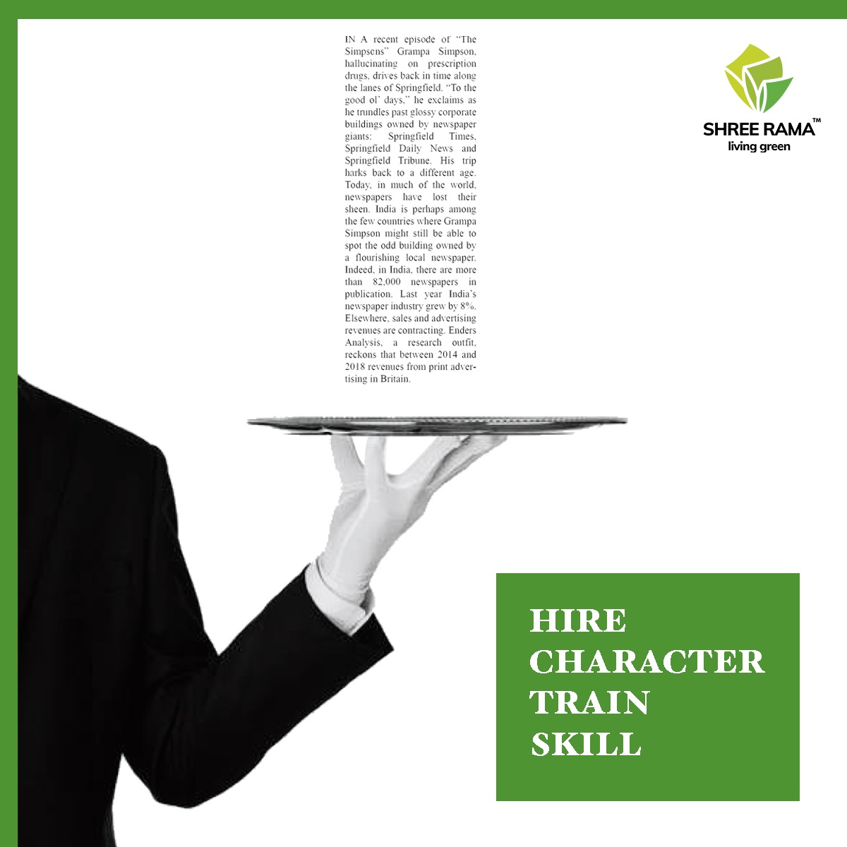 Shree Rama Newsprint Ltd. on Twitter "Character is one of the most